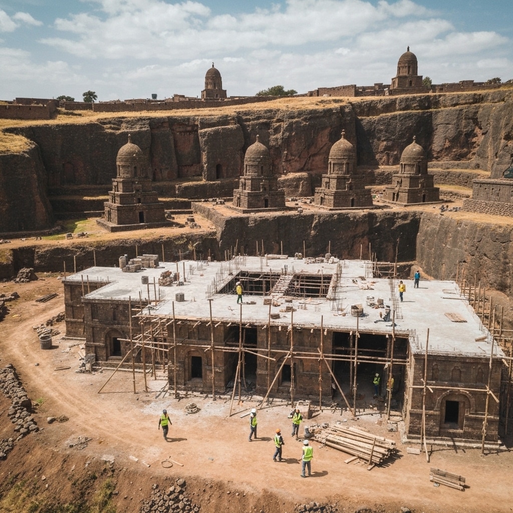 Building Dreams in Lalibela: How Equipment Rental Enhances Your Hotel Construction Projects