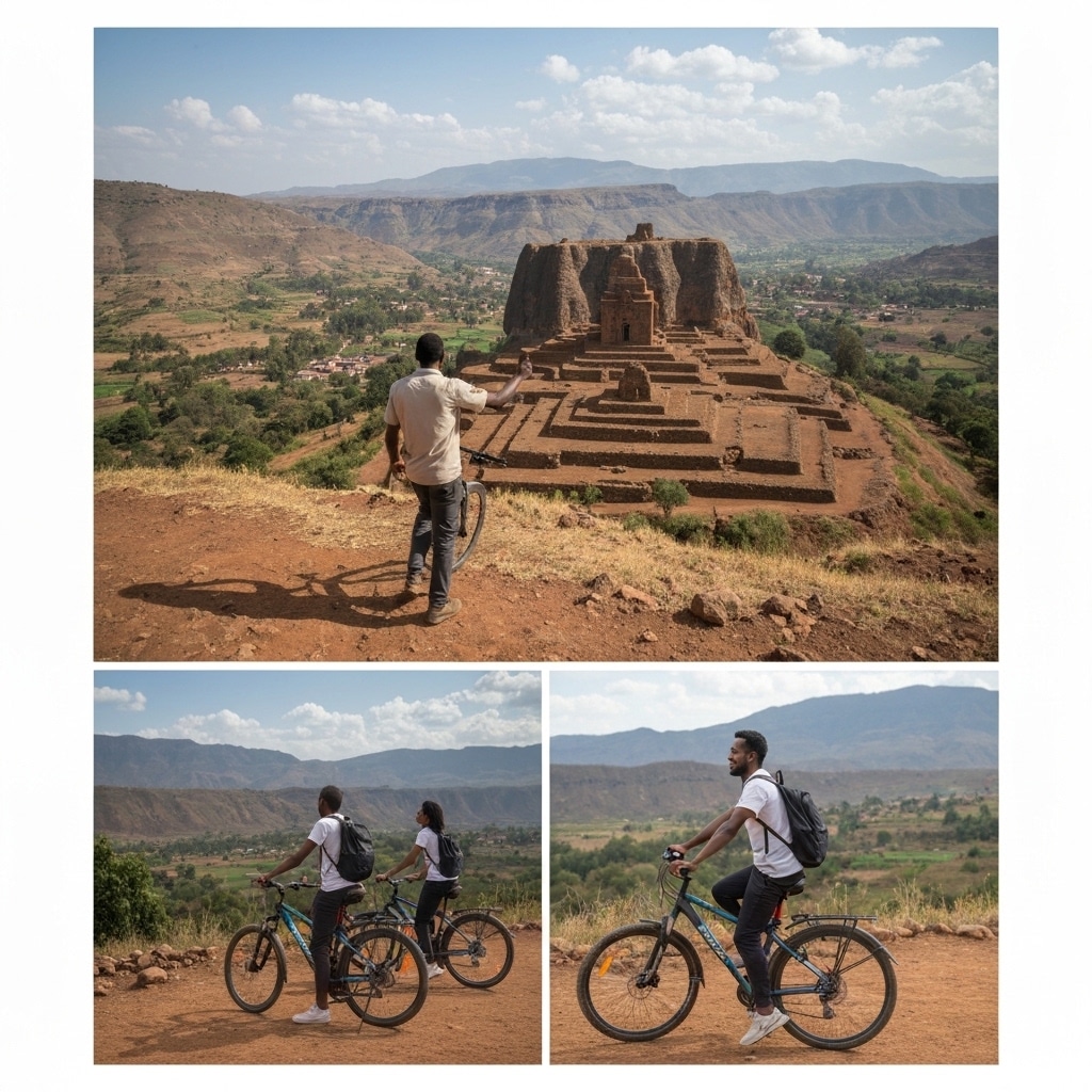 Exploring Lalibela on Two Wheels: Bike Tours Offered by Mountain View Hotel